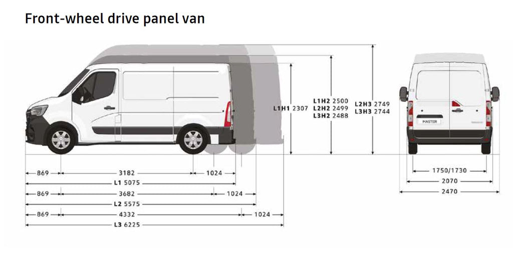 Renault Master 2008+ – Ply Lining Van Shop Limited